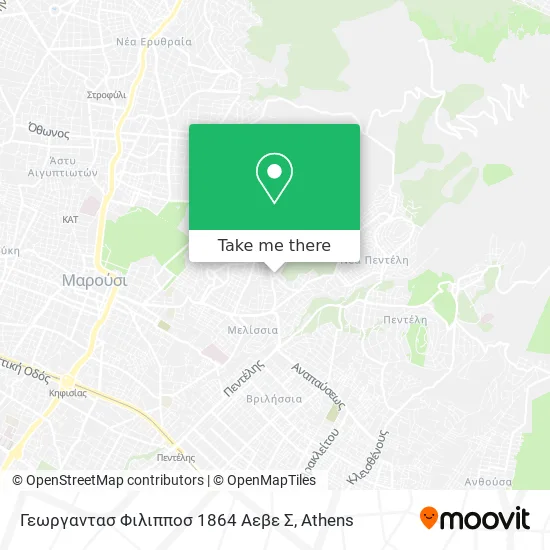 Γεωργαντασ Φιλιπποσ 1864 Αεβε Σ map