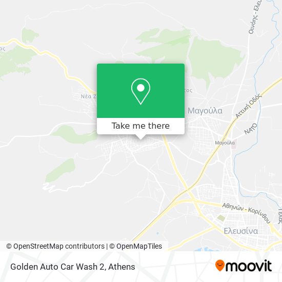 Golden Auto Car Wash 2 map