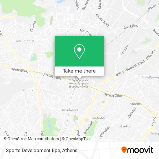 Sports Development Epe map