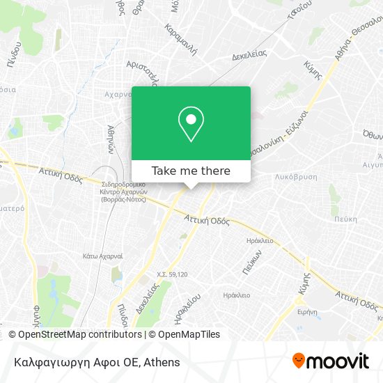 Καλφαγιωργη Αφοι ΟΕ map