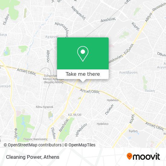 Cleaning Power map
