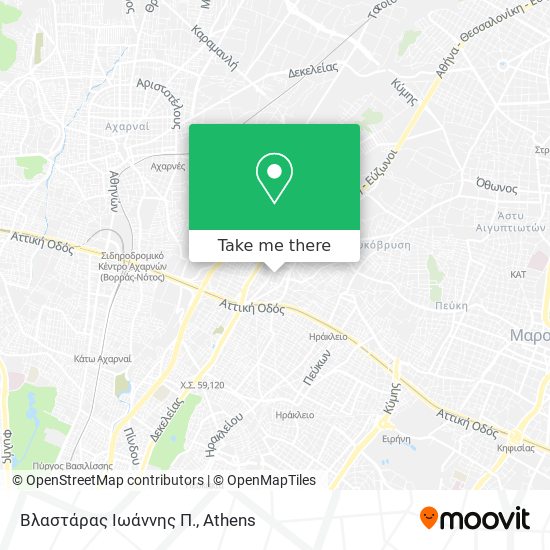 Βλαστάρας Ιωάννης Π. map