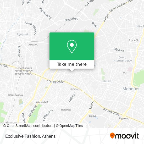 Exclusive Fashion map