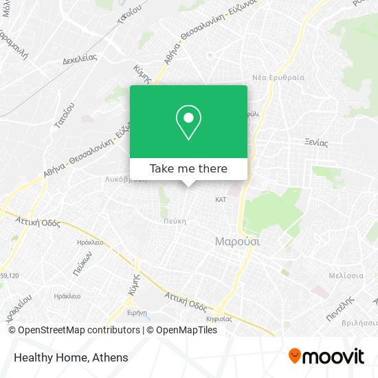 Healthy Home map