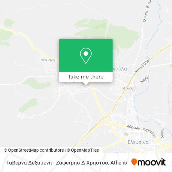 Ταβερνα Δεξαμενη - Ζαφειρησ Δ Χρηστοσ map