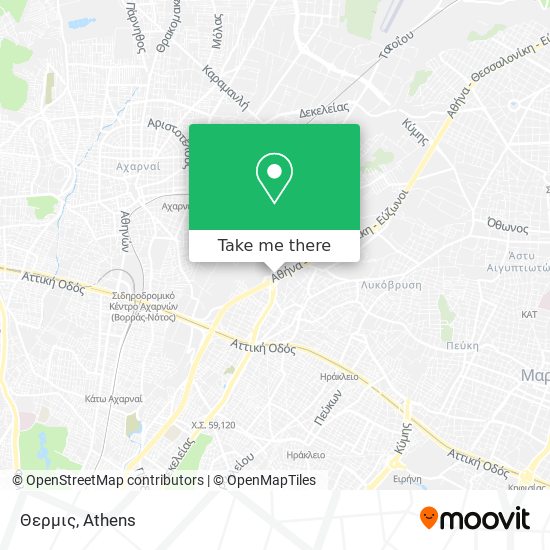 Θερμις map