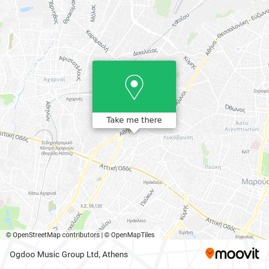 Ogdoo Music Group Ltd map