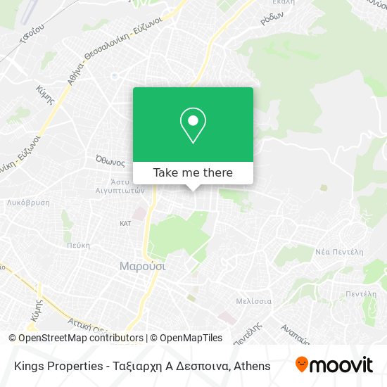 Kings Properties - Ταξιαρχη Α Δεσποινα map