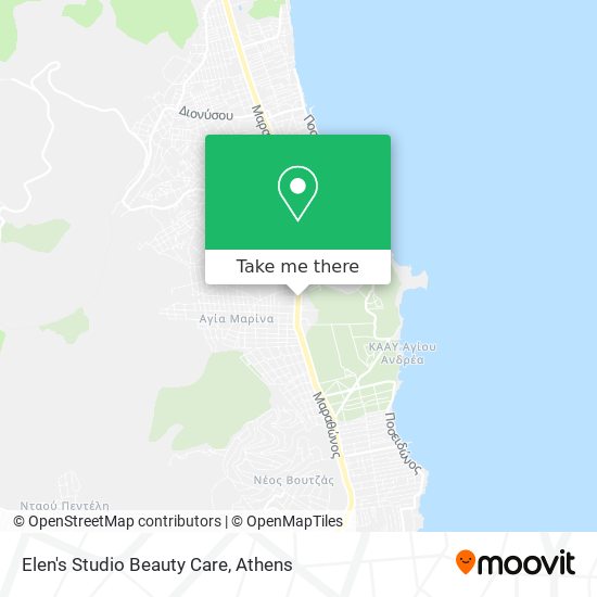 Elen's Studio Beauty Care map