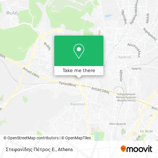 Στεφανίδης Πέτρος Ε. map