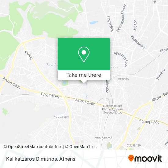 Kalikatzaros Dimitrios map