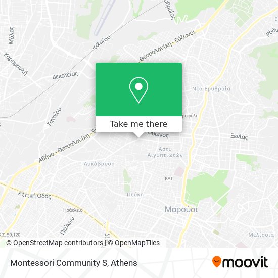 Montessori Community S map