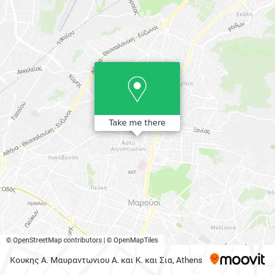 Κουκης Α. Μαυραντωνιου Α. και Κ. και Σια map
