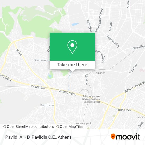 Pavlidi A. - D. Pavlidis O.E. map