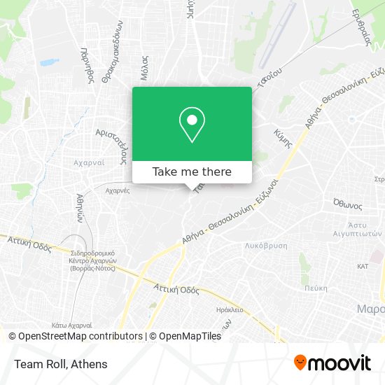 Team Roll map