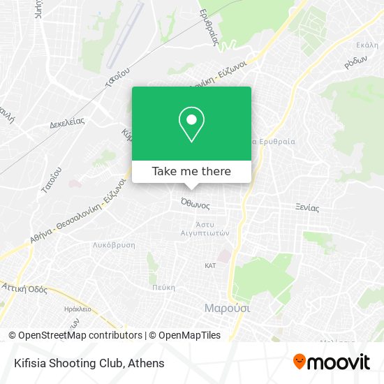 Kifisia Shooting Club map