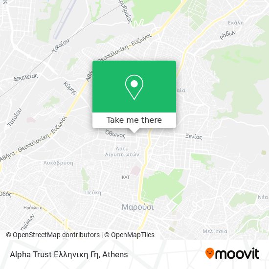 Alpha Trust Ελληνικη Γη map