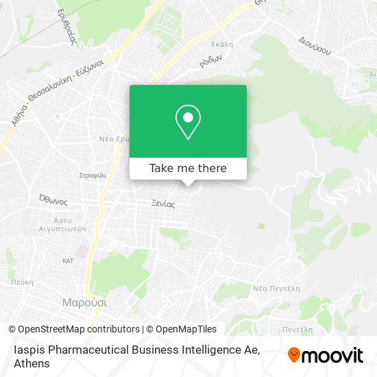 Iaspis Pharmaceutical Business Intelligence Ae map
