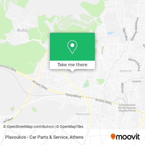 Plavoukos - Car Parts & Service map