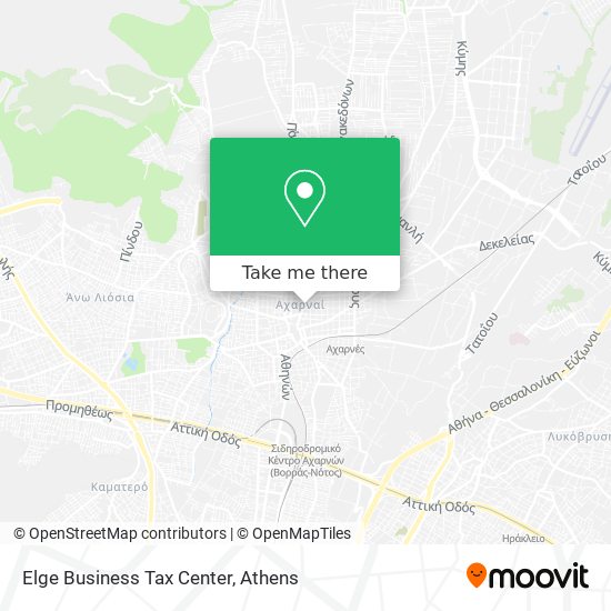 Elge Business Tax Center map