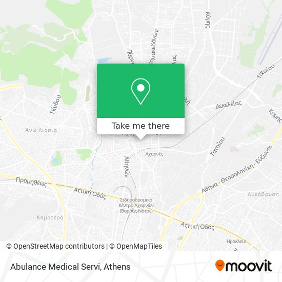 Abulance Medical Servi map