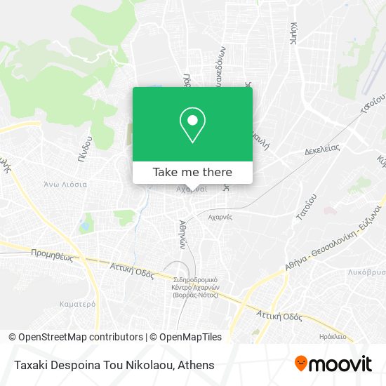 Taxaki Despoina Tou Nikolaou map