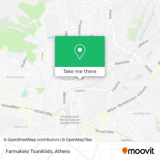 Farmakeio Tsaniklido map