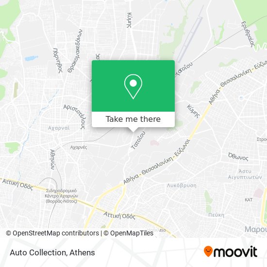 Auto Collection map