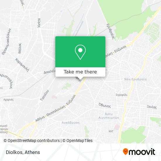 Diolkos map