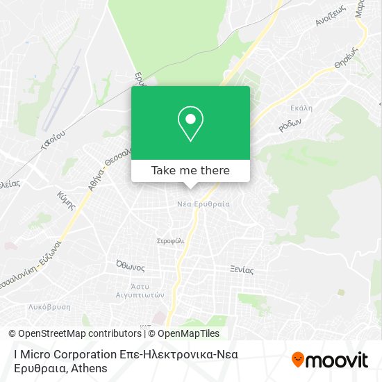 I Micro Corporation Επε-Ηλεκτρονικα-Νεα Ερυθραια map