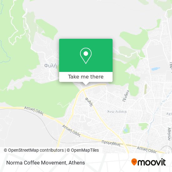 Norma Coffee Movement map