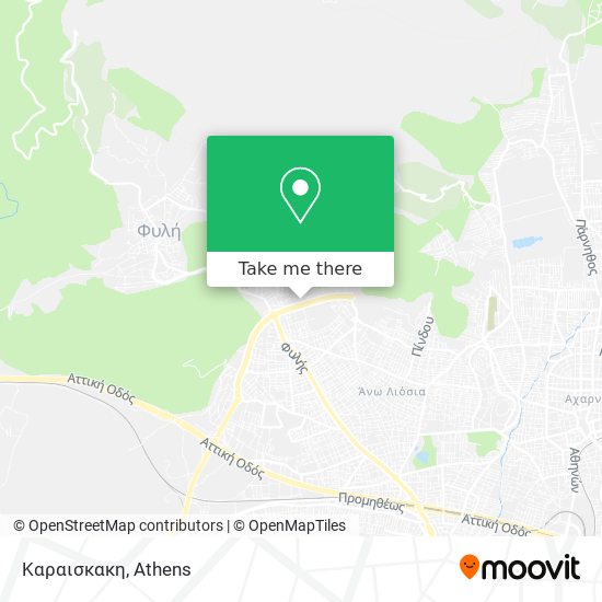 Καραισκακη map