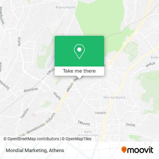 Mondial Marketing map