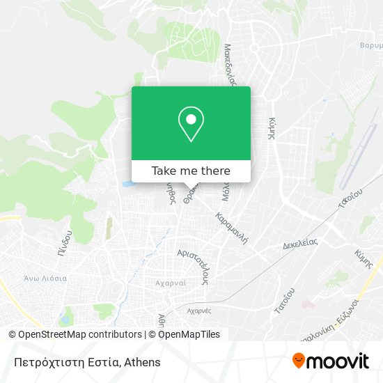 Πετρόχτιστη Εστία map