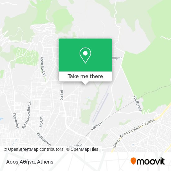 Ασοχ Αθήνα map