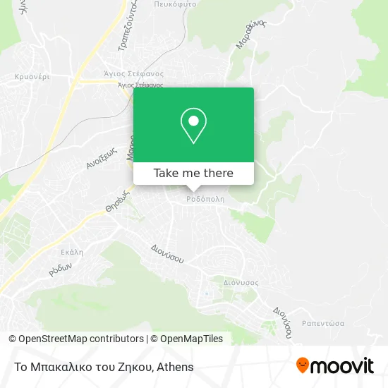 Το Μπακαλικο του Ζηκου map