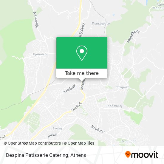 Despina Patisserie Catering map