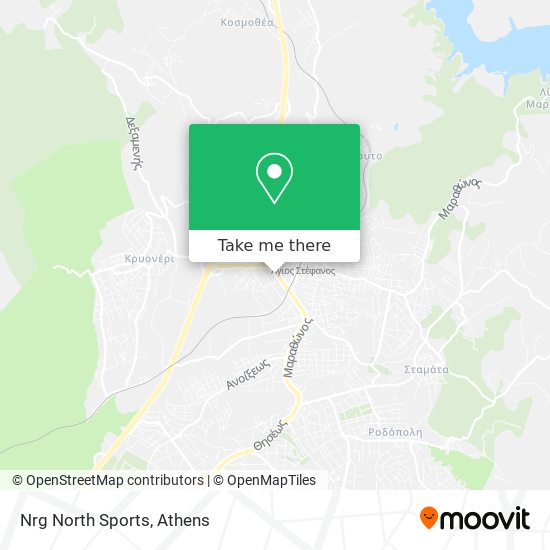 Nrg North Sports map