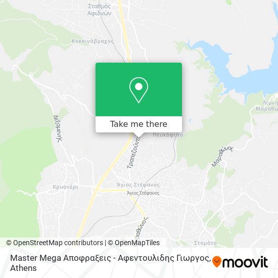 Master Mega Αποφραξεις - Αφεντουλιδης Γιωργος map