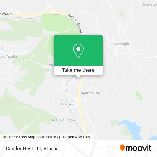 Condor Nest Ltd map