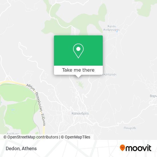 Dedon map