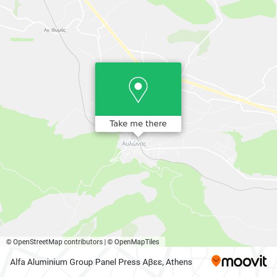 Alfa Aluminium Group Panel Press Αβεε map