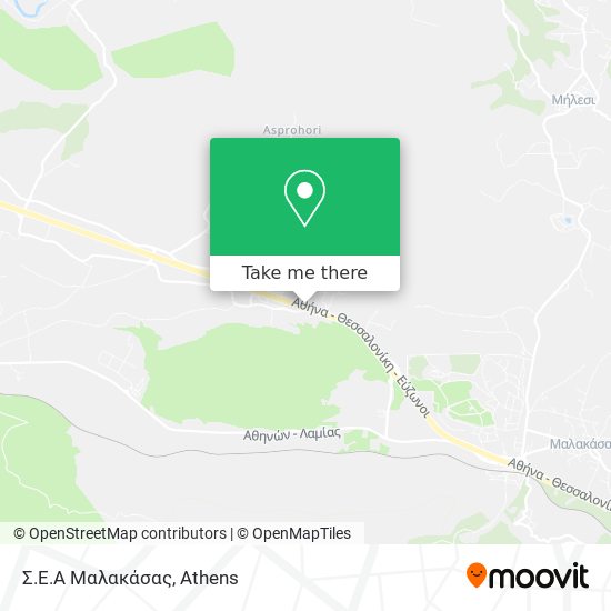Σ.Ε.Α Μαλακάσας map