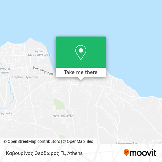 Καβουρίνος Θεόδωρος Π. map