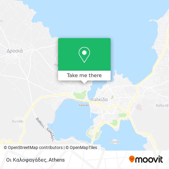 Οι Καλοφαγάδες map