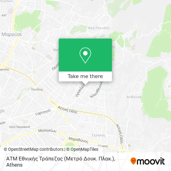 ΑΤΜ Εθνικής Τράπεζας (Μετρό Δουκ. Πλακ.) map