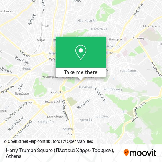 Harry Truman Square (Πλατεία Χάρρυ Τρούμαν) map
