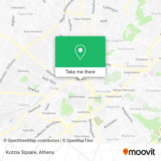 Kotzia Square map
