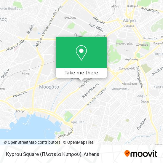 Kyprou Square (Πλατεία Κύπρου) map