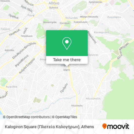 Kalogiron Square (Πλατεία Καλογήρων) map